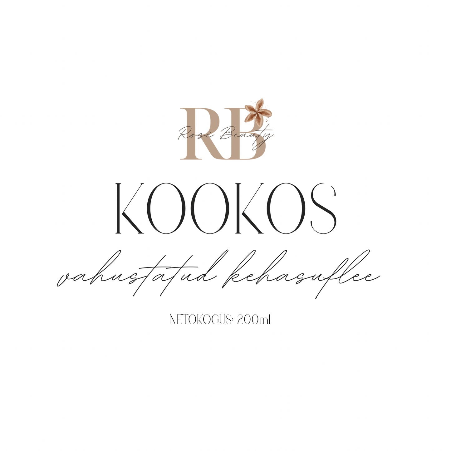 Kehasuflee "Kookos"