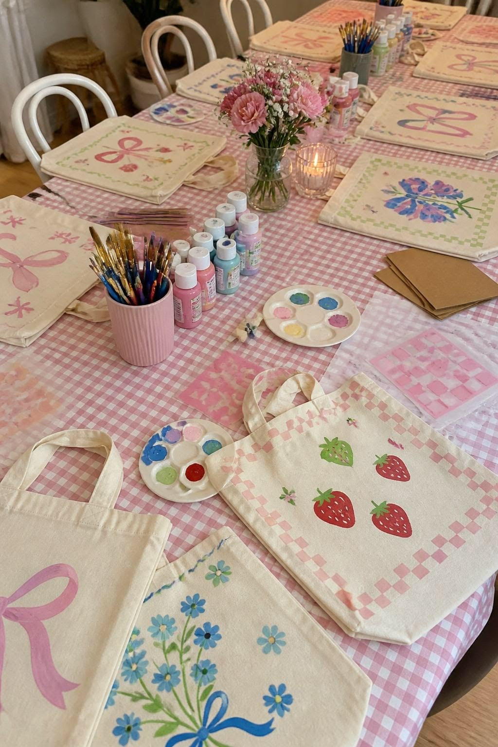 Totebag-i maalimise töötuba