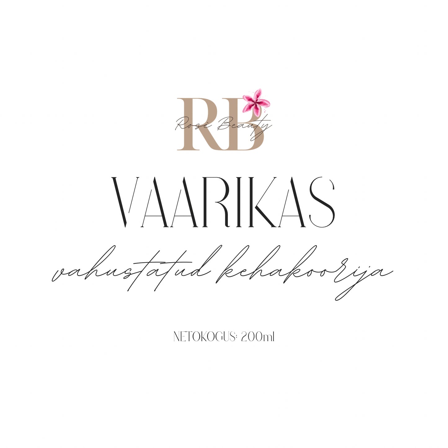 Kehakoorija "Vaarikas"