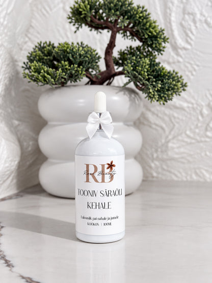 Gently toning Shimmering body oil✨