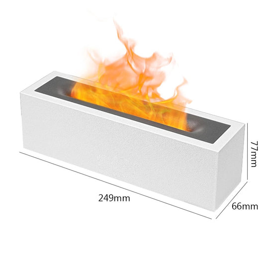 Flaming humidifier/aroma lamp